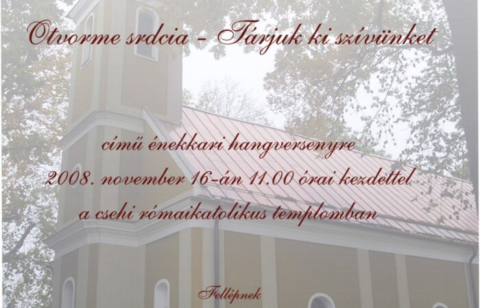 meghívó a hangversenyre