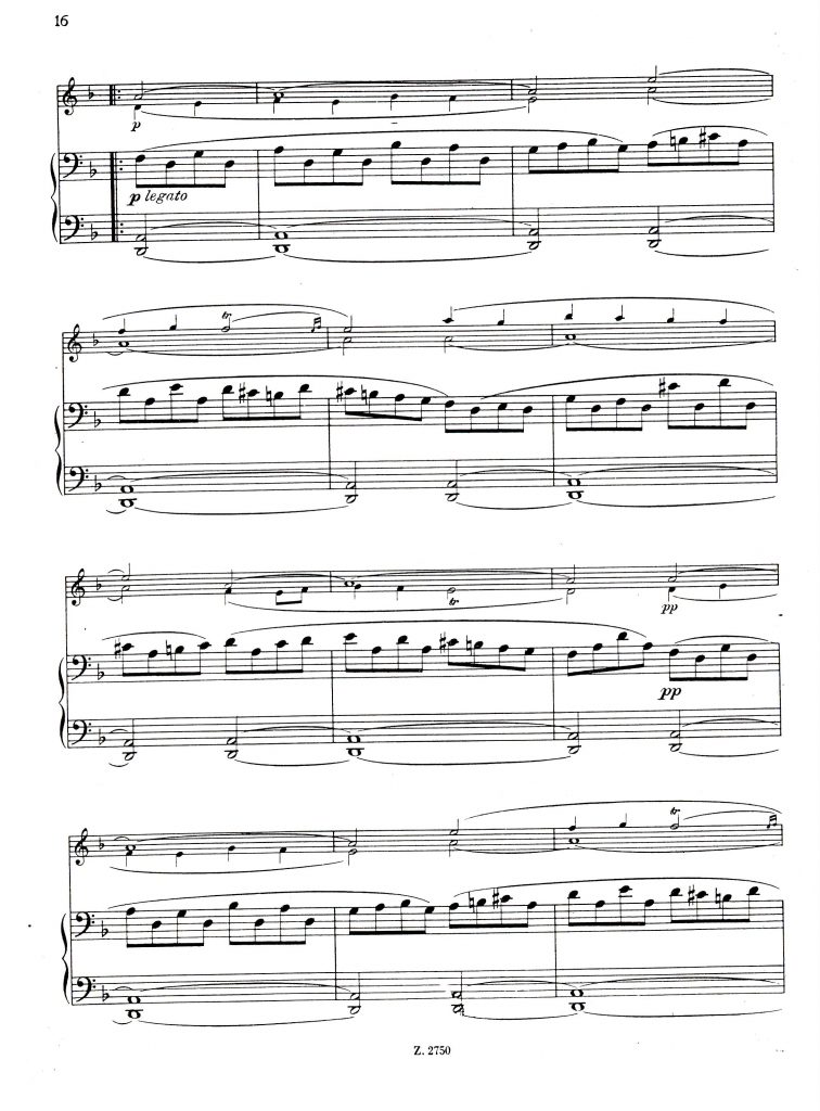 III. kat -Lully Gavotte és Musette zong 2