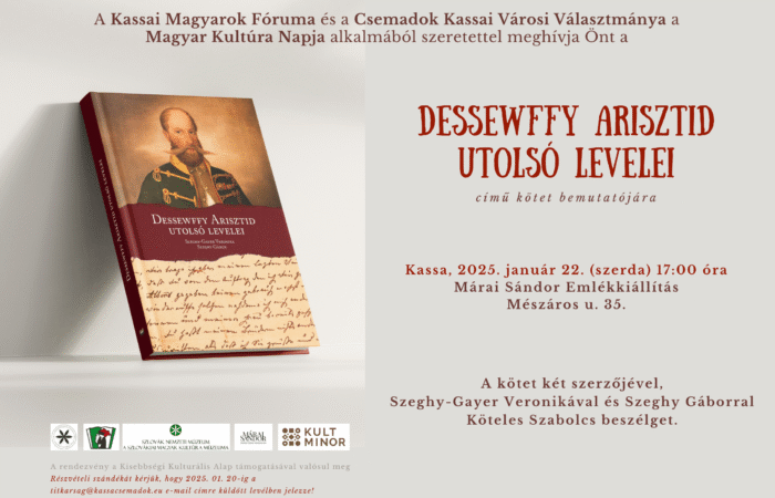 meghívó Dessewffy 2025jan22