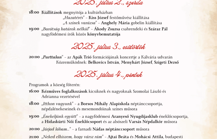 19.matyusfoldi fesztival