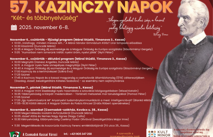 57. KAZINCZY NAPOK KASSÁN (1)